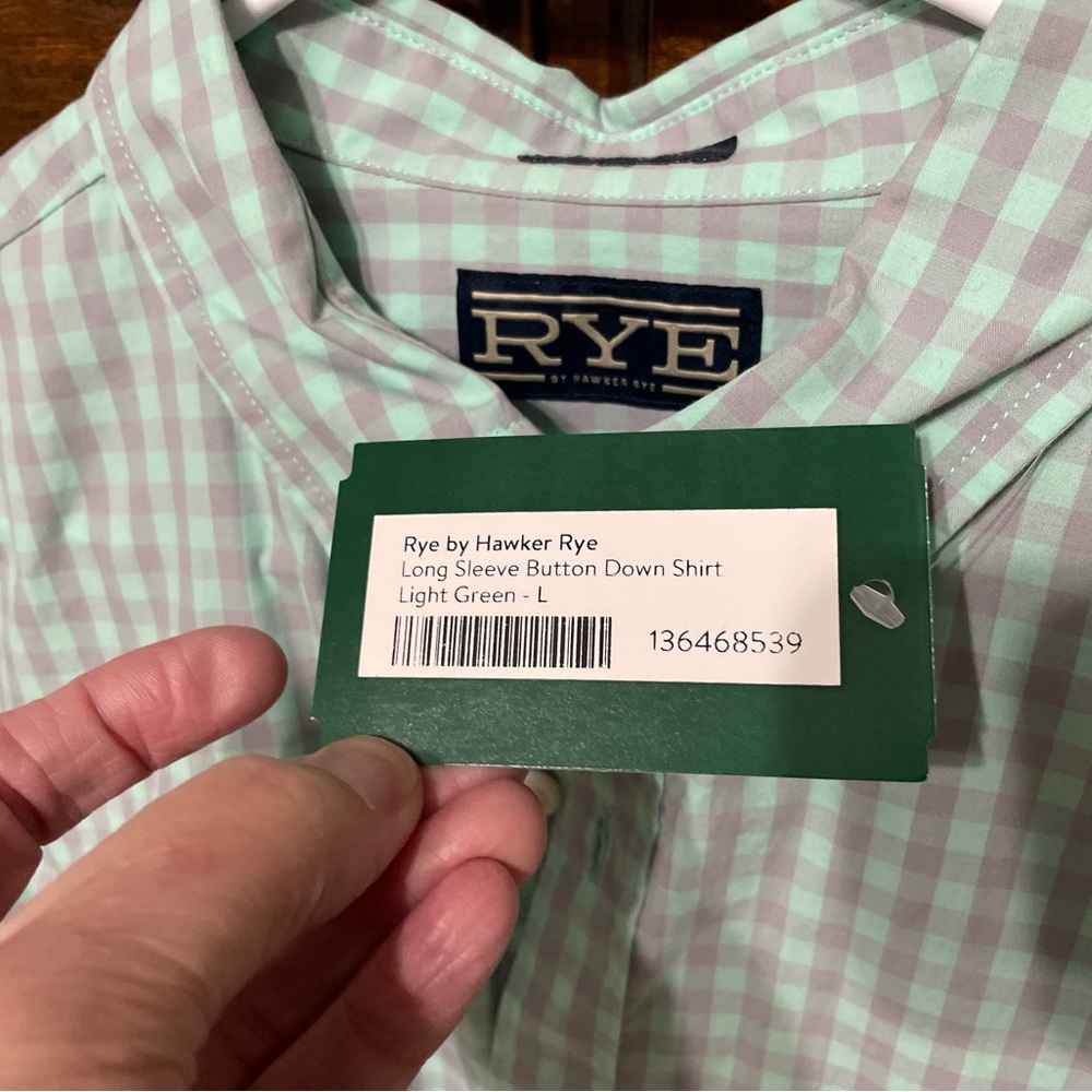 Eye Long Sleeve Button Down